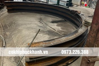 Uốn gia công chống vòm hầm thủy điện